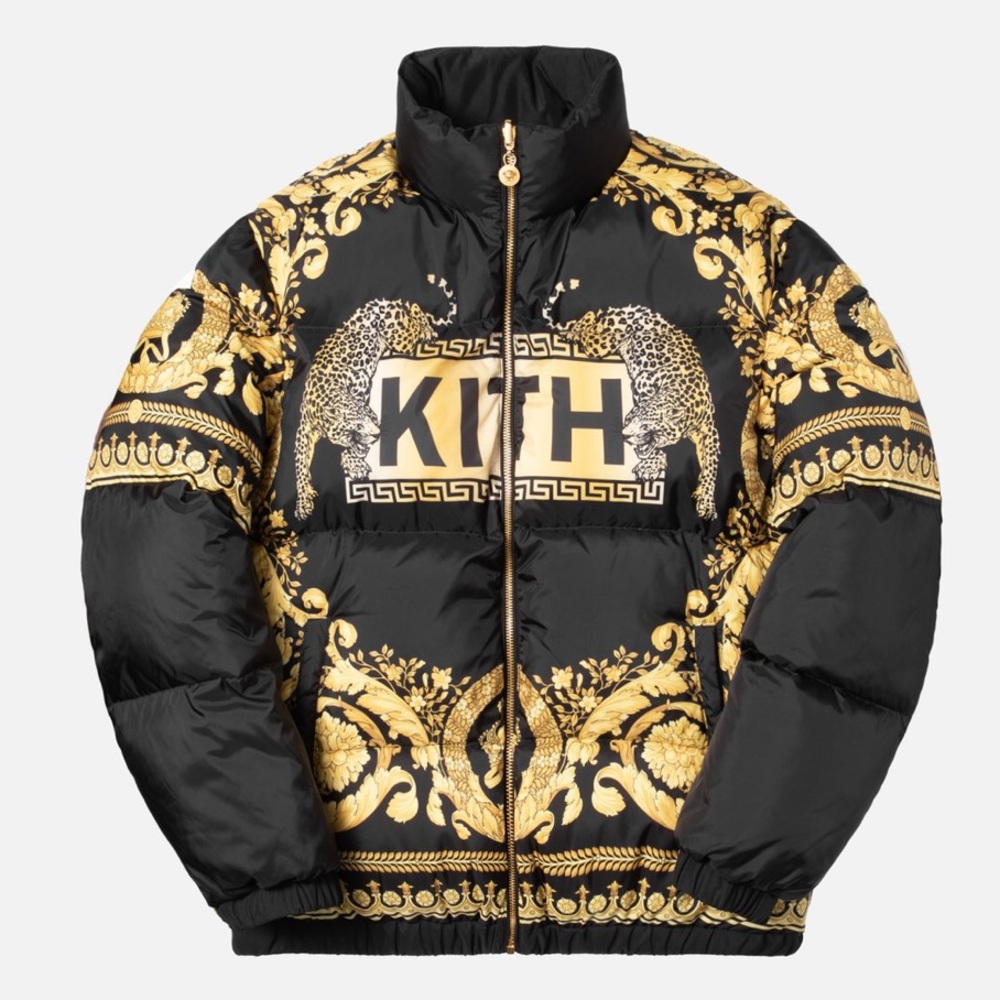 Kith x Versace Reversible Down Puffer Jacket